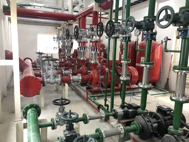 Thiết kế, cung cấp, thi công phòng bơm nhà máy gỗ – ván ép