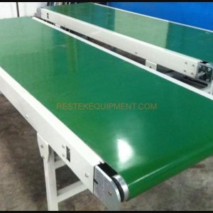 Băng tải PVC Dán Gờ, Tai Bèo Tải Nghiêng, Tải Ngang